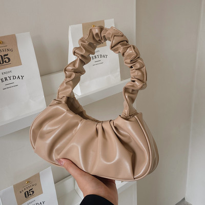 Πορτοφόλια και τσάντες για γυναίκες 2022 Small Clutch Μαλακό δερμάτινο σάκο a main Femme Shoulder Bag Black Mini Bag Bolsos Clutch