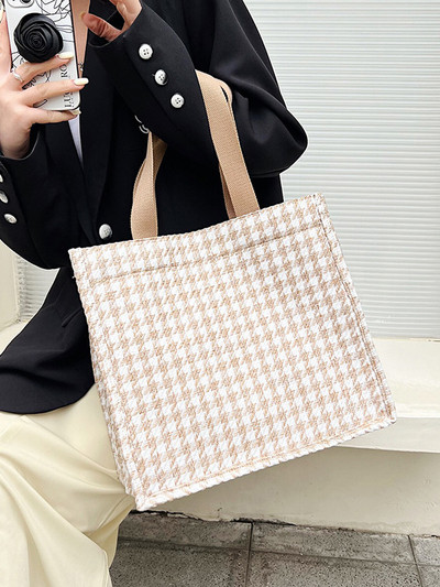 Suure mahutavusega naiste õlakott Triibuline moodne vabaajakäekott naistele 2022 Uus lihtne disainer, uued naiste ostukotid