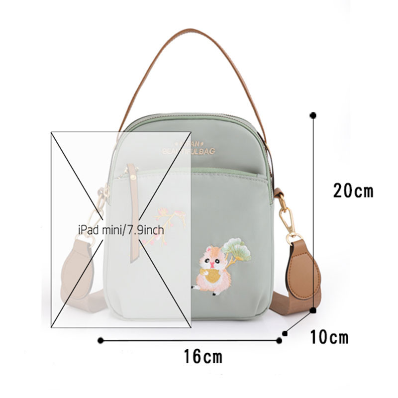 Naiste kotid Tikandid Õlakotid Uus trend Kawaii käekotid Designer Oxford Daily Bag Fashion Crossbody Messenger Outdoor Pack