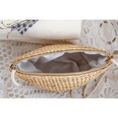 Femei Lady Fata Paie Umăr Crossbody Geanta Fermoar Vintage Tesut Pentru Calatorii Plaja UND Vanzare