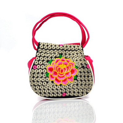 Νέες έθνικ τσάντες με κέντημα Τσάντες με κέντημα κινέζικου στυλ γυναικεία μικρή τσάντα μόδα πακέτο διακοπών