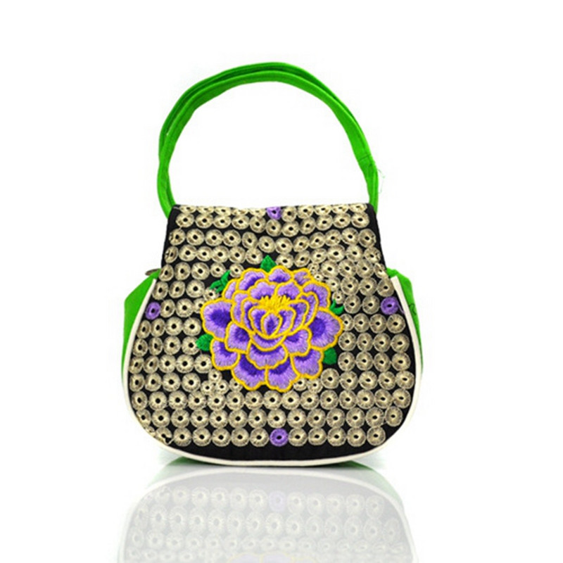 Νέες έθνικ τσάντες με κέντημα Τσάντες με κέντημα κινέζικου στυλ γυναικεία μικρή τσάντα μόδα πακέτο διακοπών