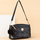 Uus Diamond Lattice PU-nahast naiste käekotid Brändi disainer Casual Lady`sõlaristi kehakotid Naiste Shell käekott