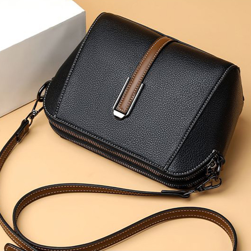 Mekane kožne školjkaste torbe na rame Modne ženske torbice Ženska torbica preko ramena Shopping Telefonska torbica za mamu Shopping