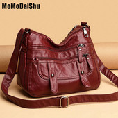 Divatos puha bőr PU bőr válltáskák Sor női 2021 Designer kiváló minőségű Crossbody táska Luxus, nagy kapacitású kézitáskák