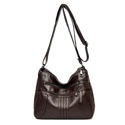 Divatos puha bőr PU bőr válltáskák Sor női 2021 Designer kiváló minőségű Crossbody táska Luxus, nagy kapacitású kézitáskák