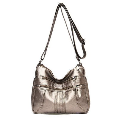 Divatos puha bőr PU bőr válltáskák Sor női 2021 Designer kiváló minőségű Crossbody táska Luxus, nagy kapacitású kézitáskák