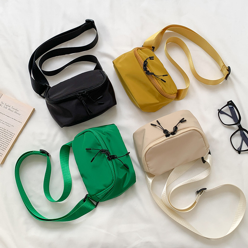 2023 New Designer Zipper Hobos Bag Nylon Γυναικεία τσάντα τηλεφώνου Mini Purse Youth Shoulder Crossbody Τσάντα Χονδρική πώληση