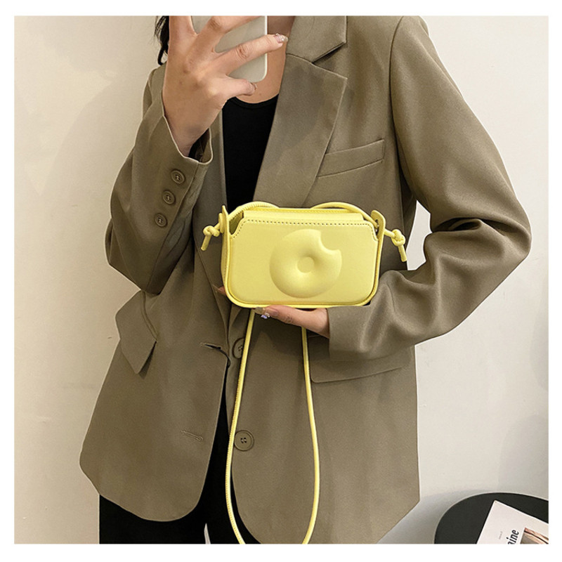 Youda γυναικεία κορεατική έκδοση Fashion PU Mini τετράγωνη τσάντα χιαστί για γυναίκες Νέα τσάντα για μικρές τσάντες ώμου