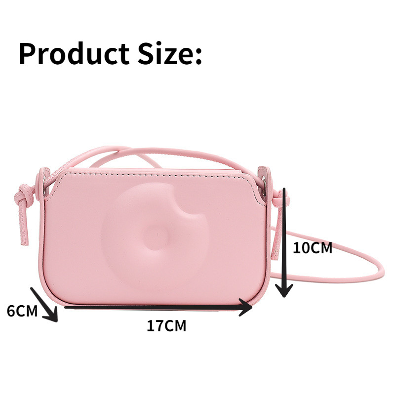 Youda γυναικεία κορεατική έκδοση Fashion PU Mini τετράγωνη τσάντα χιαστί για γυναίκες Νέα τσάντα για μικρές τσάντες ώμου