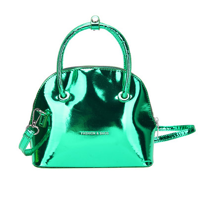 Klassikaline Shelli käekott naistele 2023, uus läikiv särav mini-Clutch kotid naistele, puhast värvi kullast nahast Crossbody kotid trendikas kott