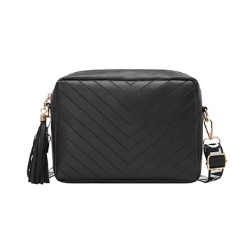 Тенденция за 2022 г. Луксозна дамска чанта с пискюл за жени Бродирана дамска чанта през рамо за свободното време Модни дамски чанти