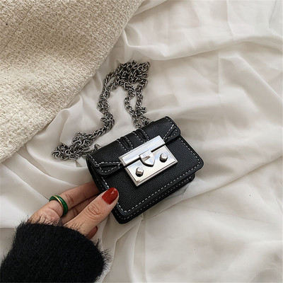 Super mini naiste kandilised kotid, rahakotid ja käekotid Luksuslikud huulepulgakarbid PU-nahast õlakotid naistele 2022. aasta trendid