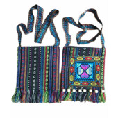 Käekott naistele unikaalne vintage etniline õlakott tikandid Boho Hippie Tutt Tote Messenger lilledega tikitud lukuga kott