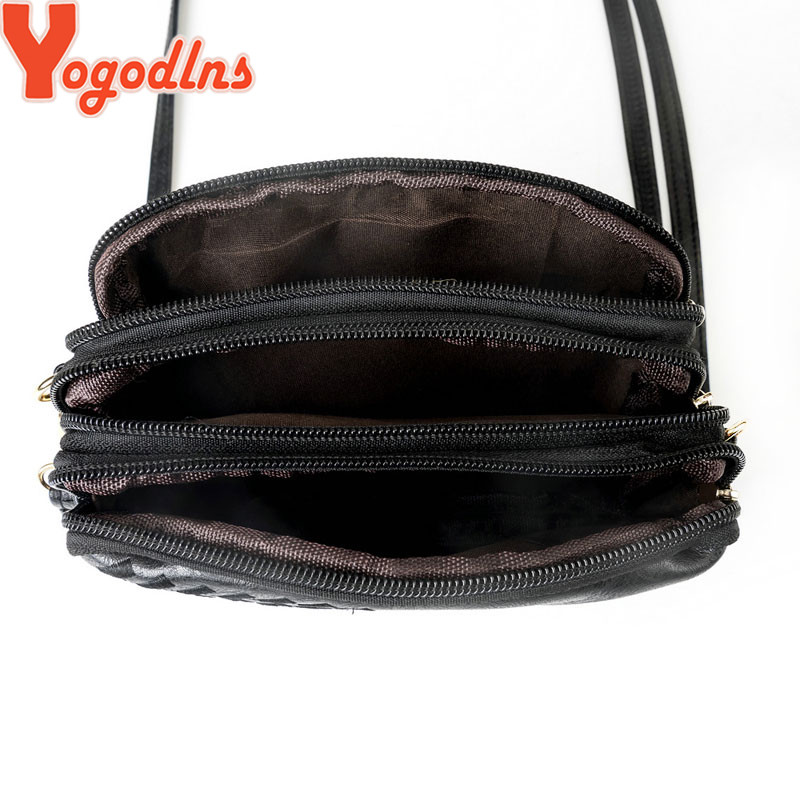 Yogodlns Genți crossbody cu trei compartimente noi pentru femei, geantă de umăr mică, broderie, posetă de designer cu flori pentru femei