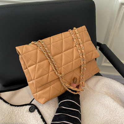 Trendikas ruuduline naiste õlakott Moekett Crossbody kotid Brand Designer käekotid ja rahakotid Väikesed klapiga käepidemega kotid