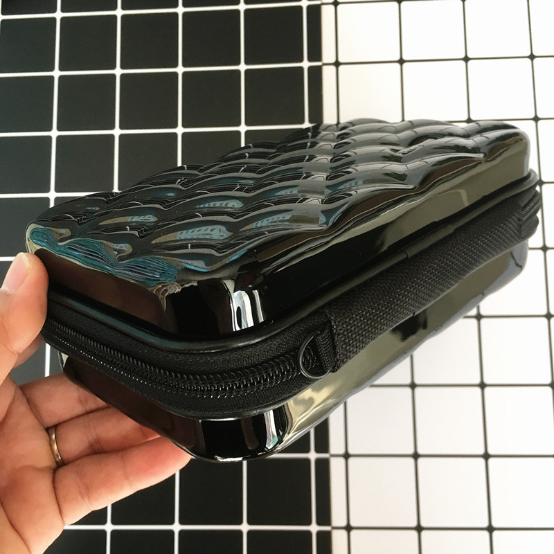 Γυναικεία τσάντα μίνι βαλίτσα σε σχήμα τσάντα ώμου Μόδα υψηλής ποιότητας Γυναικείες γεωμετρικές καρό totes Γυναικεία μικρή τσάντα ώμου