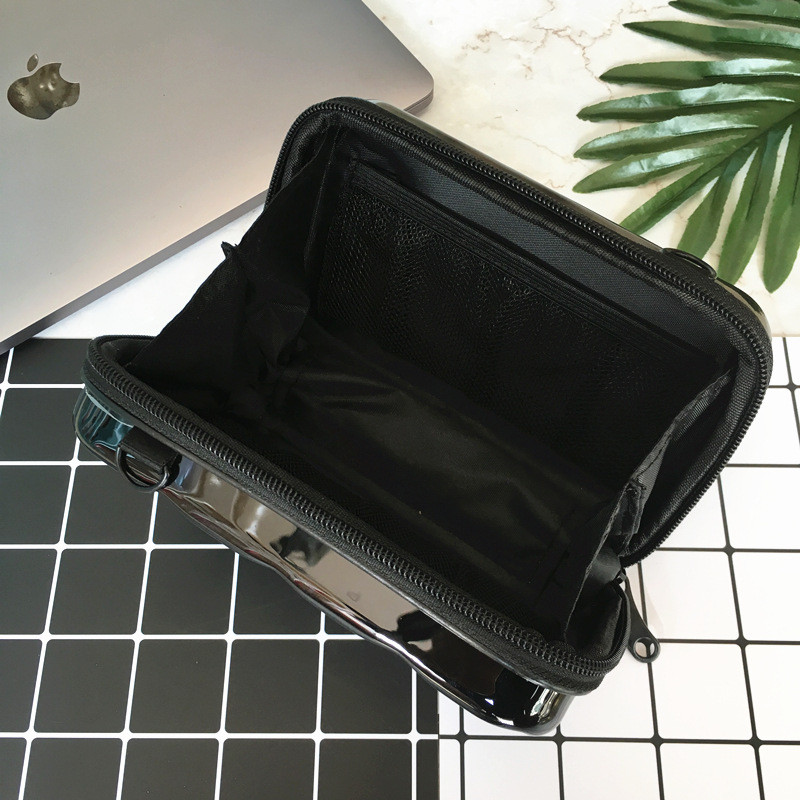 Γυναικεία τσάντα μίνι βαλίτσα σε σχήμα τσάντα ώμου Μόδα υψηλής ποιότητας Γυναικείες γεωμετρικές καρό totes Γυναικεία μικρή τσάντα ώμου