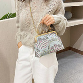 YoReAi uus naiste vabaaja Cheongsam vabaaja kott, pandlaga, kestaga õlakotid, mood reisikäekott, meik, hoiustamispakett rahakott