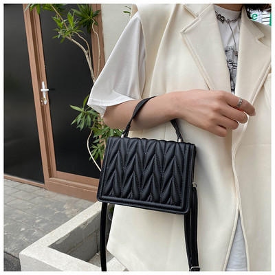 Genți de mână din piele PU cu relief geometric pentru femei, cu clapetă, geantă de umăr, ocazional, poșete și genți de mână mici pentru doamne
