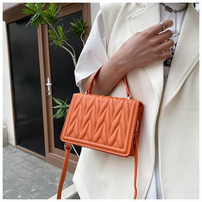 Genți de mână din piele PU cu relief geometric pentru femei, cu clapetă, geantă de umăr, ocazional, poșete și genți de mână mici pentru doamne