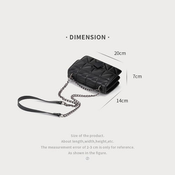 Луксозни дамски чанти Дамски ромбични чанти Crossbody Верига Малка чанта Messenger Дамска чанта през рамо Чанти с голям капацитет