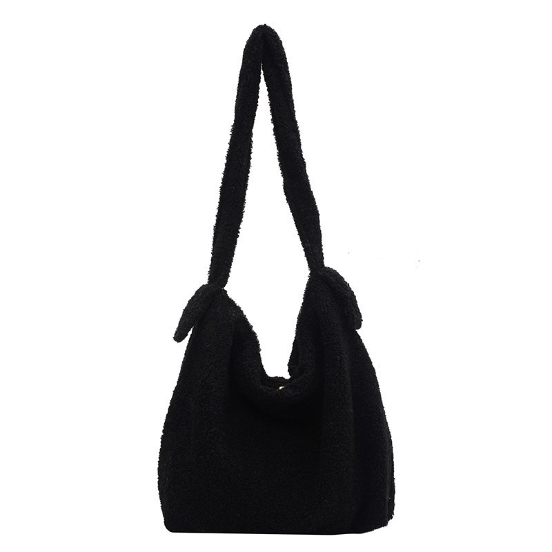 Γυναικείες τσάντες για γυναικείες τσάντες σχεδιαστών Απλή μόδα μαλακή τσόχα Αγορά Τσάντες ώμου μεγάλης χωρητικότητας χιαστί