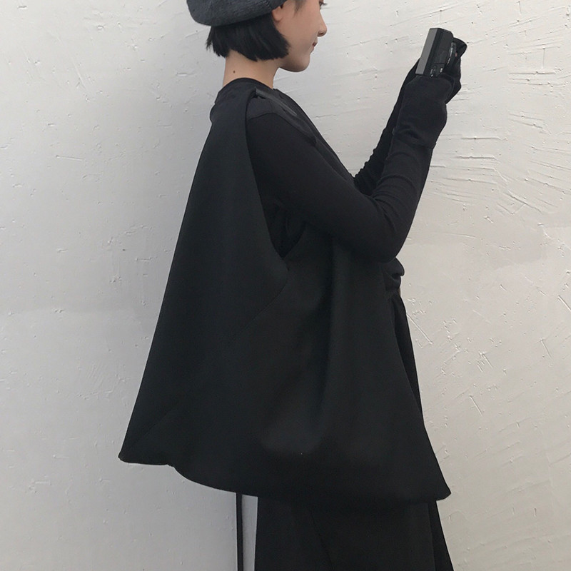 Női válltáskák Harajuku Retro hónalj vászontáska Új alkalmi, minden meccsre alkalmas, minimalista vásárlás Nagy kapacitású táskák Ulzzang Ins