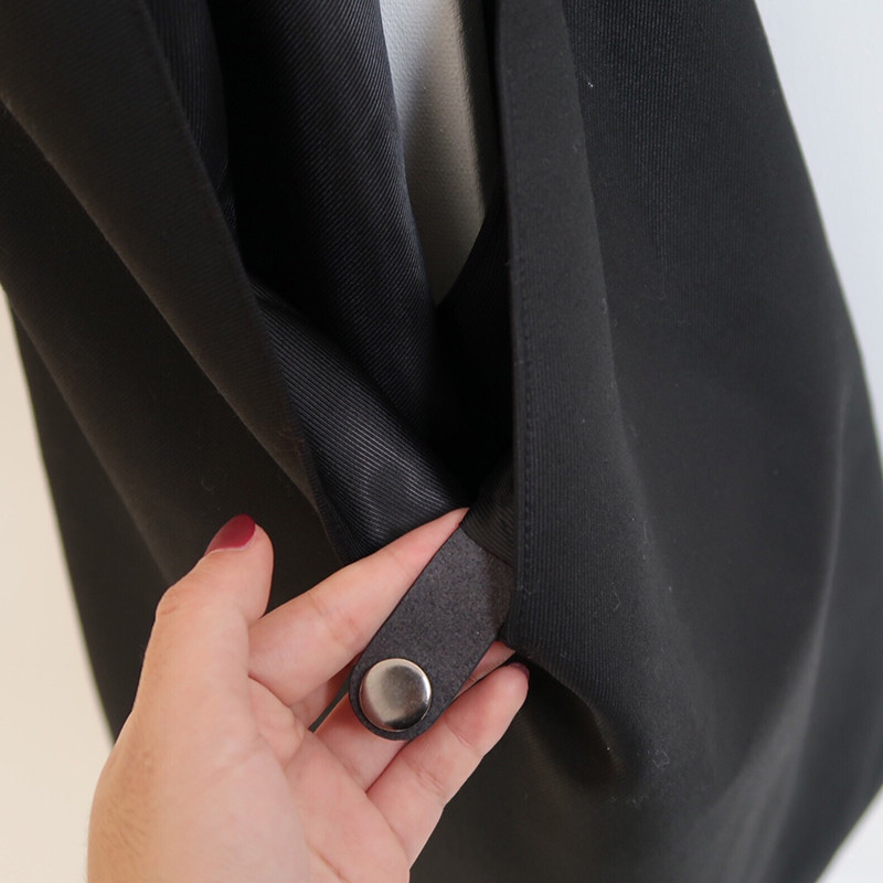 Női válltáskák Harajuku Retro hónalj vászontáska Új alkalmi, minden meccsre alkalmas, minimalista vásárlás Nagy kapacitású táskák Ulzzang Ins