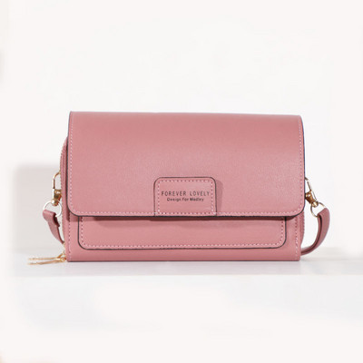 Νέες γυναικείες δερμάτινες τσάντες Pu γυναικείες τσάντες ώμου μεγάλης χωρητικότητας Fashion Τσάντες χιαστί για γυναικεία τσάντα τηλεφώνου