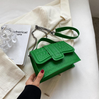 Γυναικείες καλοκαιρινές τσάντες 2023 Νέα Chain Messenger Τσάντες Τετράγωνες τσάντες ώμου Lattice μονόχρωμες επώνυμα τσάντες και τσάντες