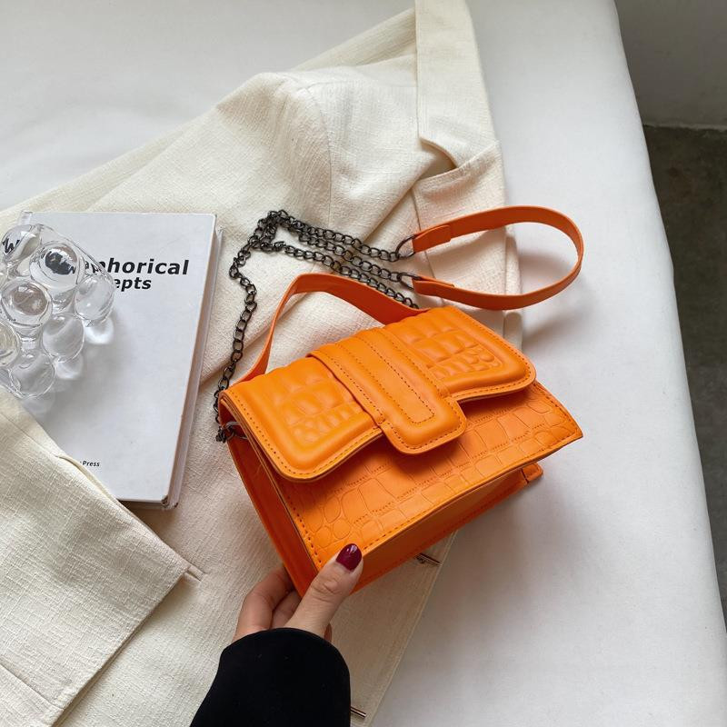 Γυναικείες καλοκαιρινές τσάντες 2023 Νέα Chain Messenger Τσάντες Τετράγωνες τσάντες ώμου Lattice μονόχρωμες επώνυμα τσάντες και τσάντες