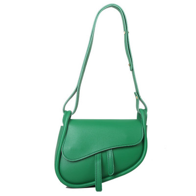 Saddle Small Shoulder Crossbody Bags for Women Trends 2023 Fashion Brand Designer Mini PU Δερμάτινες γυναικείες τσάντες