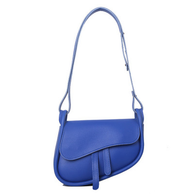 Saddle Small Shoulder Crossbody Bags for Women Trends 2023 Fashion Brand Designer Mini PU Δερμάτινες γυναικείες τσάντες