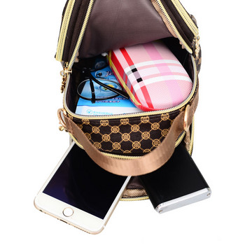 2023 Нова корейска модна чанта през рамо Дамска PU кожена наклонена чанта през рамо Мобилен телефон Нулев портфейл Преносима чанта