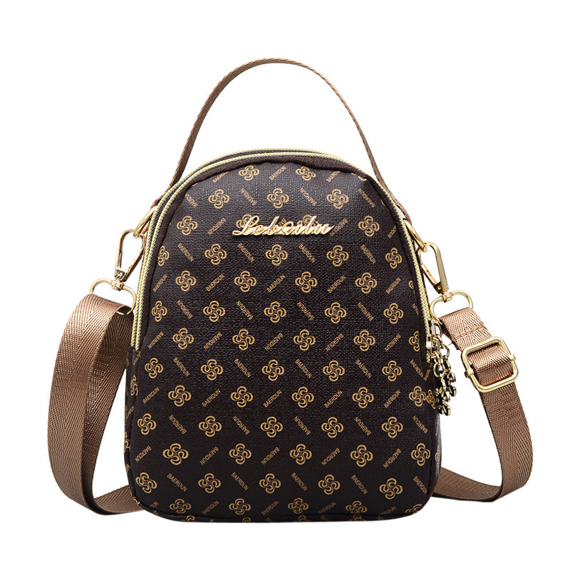 2023 Korea uus moodne õlakott Naiste PU-nahast kaldus Crossbody kott Mobiiltelefon Zero Wallet kaasaskantav kott