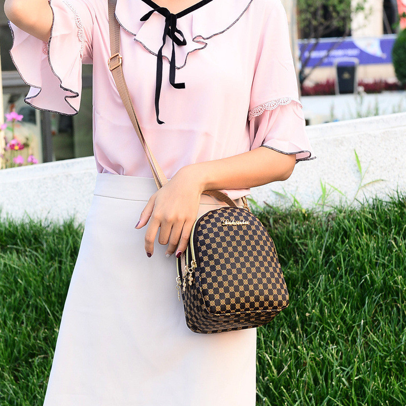 2023 Korea uus moodne õlakott Naiste PU-nahast kaldus Crossbody kott Mobiiltelefon Zero Wallet kaasaskantav kott