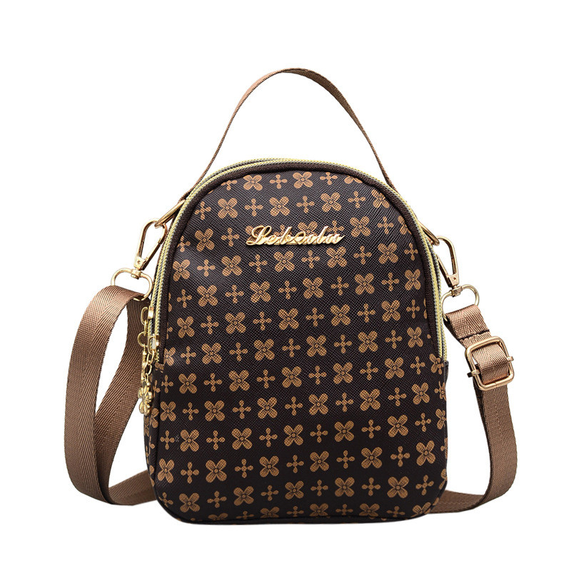 2023 Korea uus moodne õlakott Naiste PU-nahast kaldus Crossbody kott Mobiiltelefon Zero Wallet kaasaskantav kott