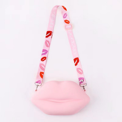 Γυναικεία τσάντα ώμου σιλικόνης κυρία αστεία αγγελιοφόρος τσάντα κινητού τηλεφώνου παιδικό τσαντάκι κέρματος μικρή τσάντα χονδρική