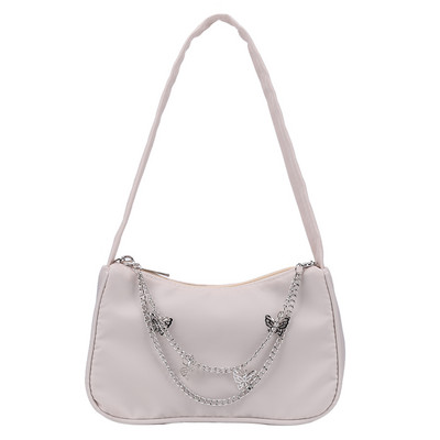 Alkalmi női hónaljtáska, egyszínű pillangólánc, napi utazás, kis hobos kézitáskák erszényes nőknek, 2022