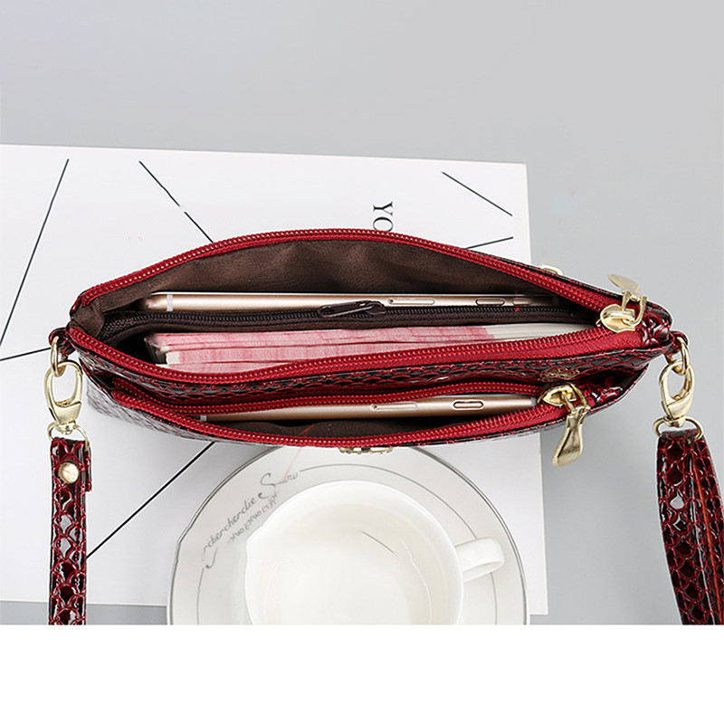Τσάντες PU Crossbody Νέες τσάντες μόδας για γυναίκες Μικρές τσάντες ώμου Αφαιρούμενες και ρυθμιζόμενες φορητές γυναικείες τσάντες με ιμάντα ώμου