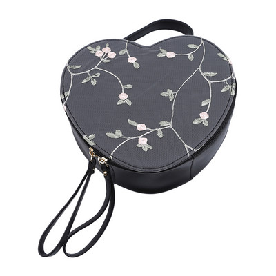 Ins Hot Sale Lilletikandid Käekott Rahakott Õlakott Südamekujuline Nahast Kett Messenger Kotid Crossbody Clutch Väike kott