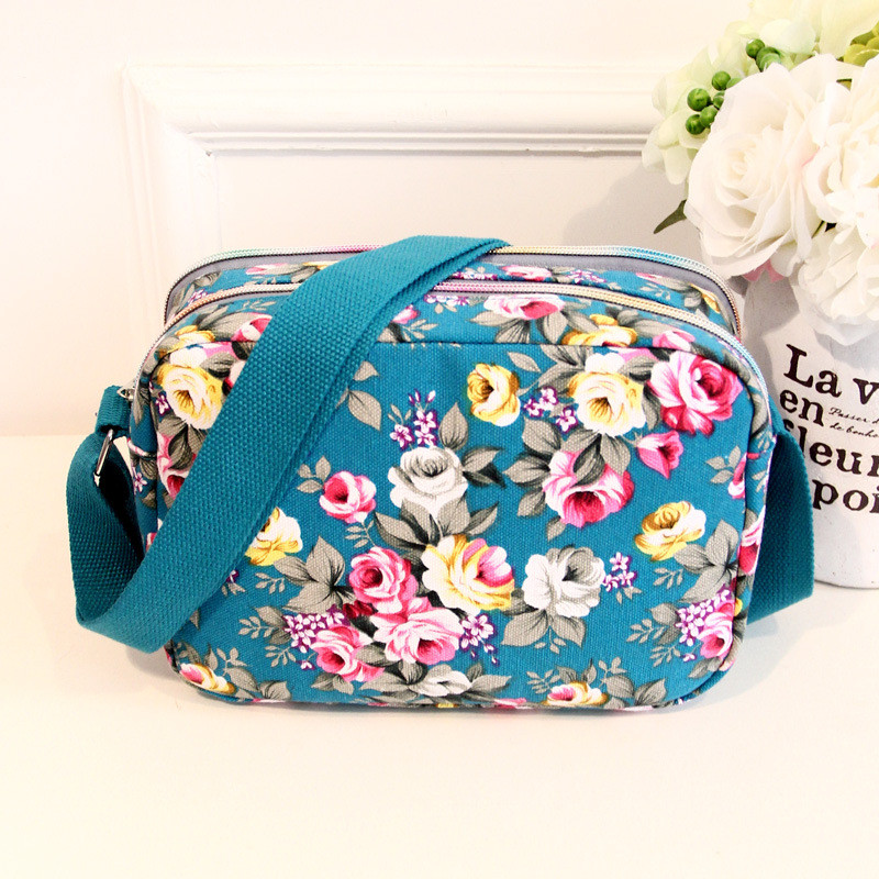 2023. aasta naiste lõuendist kotid õla diagonaaliga väike ruudukujuline käekott Multifunktsionaalne kuum müük, suure mahutavusega nailonist põikkott