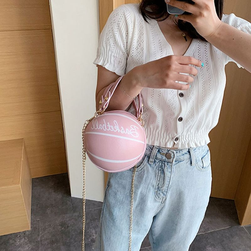 Naiste korvpalliring, PU-nahast õlakott, ketikott 20CA