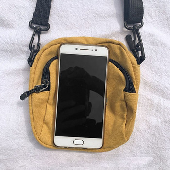 Μίνι γυναικείες τσάντες χιαστί καμβά τσάντες για γυναίκες Υφασμάτινες τσάντες ώμου κινητού για γυναίκες Γυναικεία τσάντα τσάντα τηλεφώνου