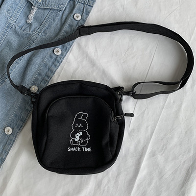 Mini naiste kott Canvas Crossbody Väikesed kotid naistele Riidest mobiiltelefonide õlakotid naistele Naiste rahakott Telefonikott Käekotid