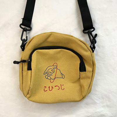 Mini naiste kott Canvas Crossbody Väikesed kotid naistele Riidest mobiiltelefonide õlakotid naistele Naiste rahakott Telefonikott Käekotid