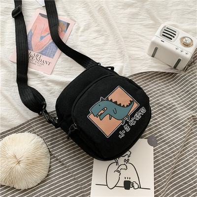 Mini naiste kott Canvas Crossbody Väikesed kotid naistele Riidest mobiiltelefonide õlakotid naistele Naiste rahakott Telefonikott Käekotid