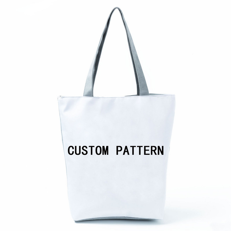 Cute Cat Creen Ежедневна дамска чанта с карикатура и анимация Екологична пазарска чанта Ежедневна преносима дамска чанта през рамо с голям капацитет