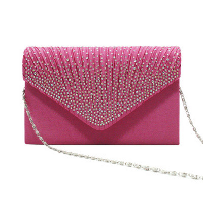 Дамски вечерен плик Дамска чанта Crossbody Чанта през рамо Верига за мобилен телефон Сватбено парти Абитуриентски бал Bridal Lady Clutch 2023 New